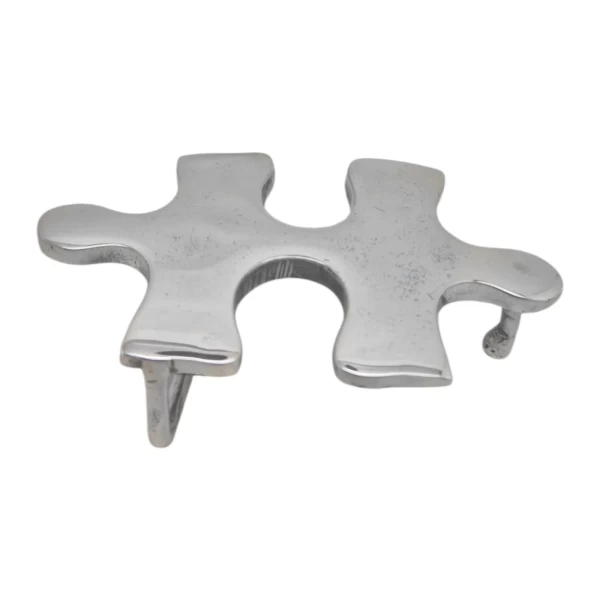 Fibbia Puzzle in argento