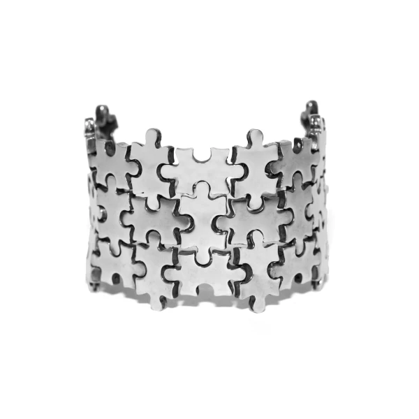 Bracciale Puzzle a 3 file