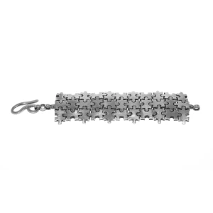 Bracciale Puzzle a 3 file