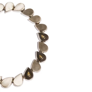 Collana a gocce con brillanti