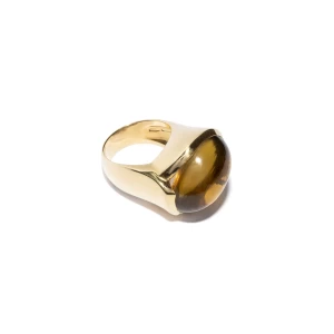 Anello Tulipano con Quarzo