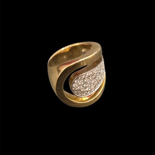 Anello Fantome oro e brillanti