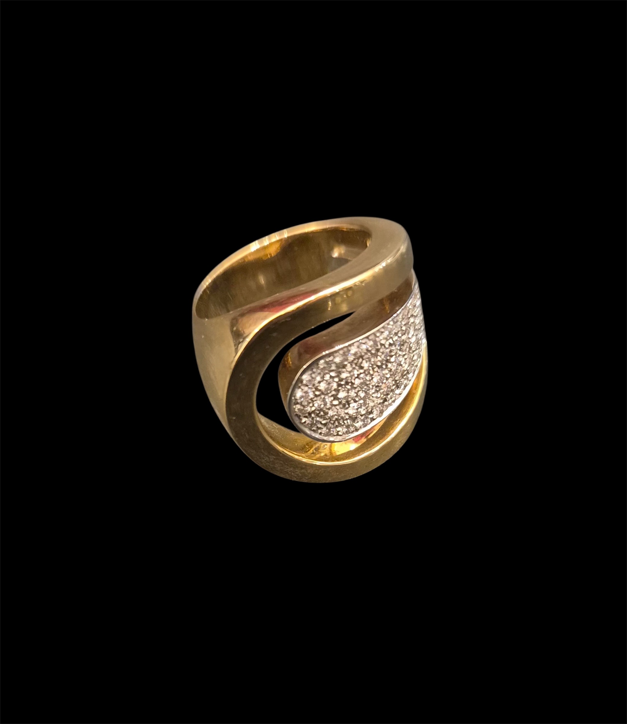 Anello Fantome oro e brillanti