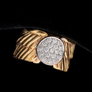 Anello Ali in Oro e Brillanti