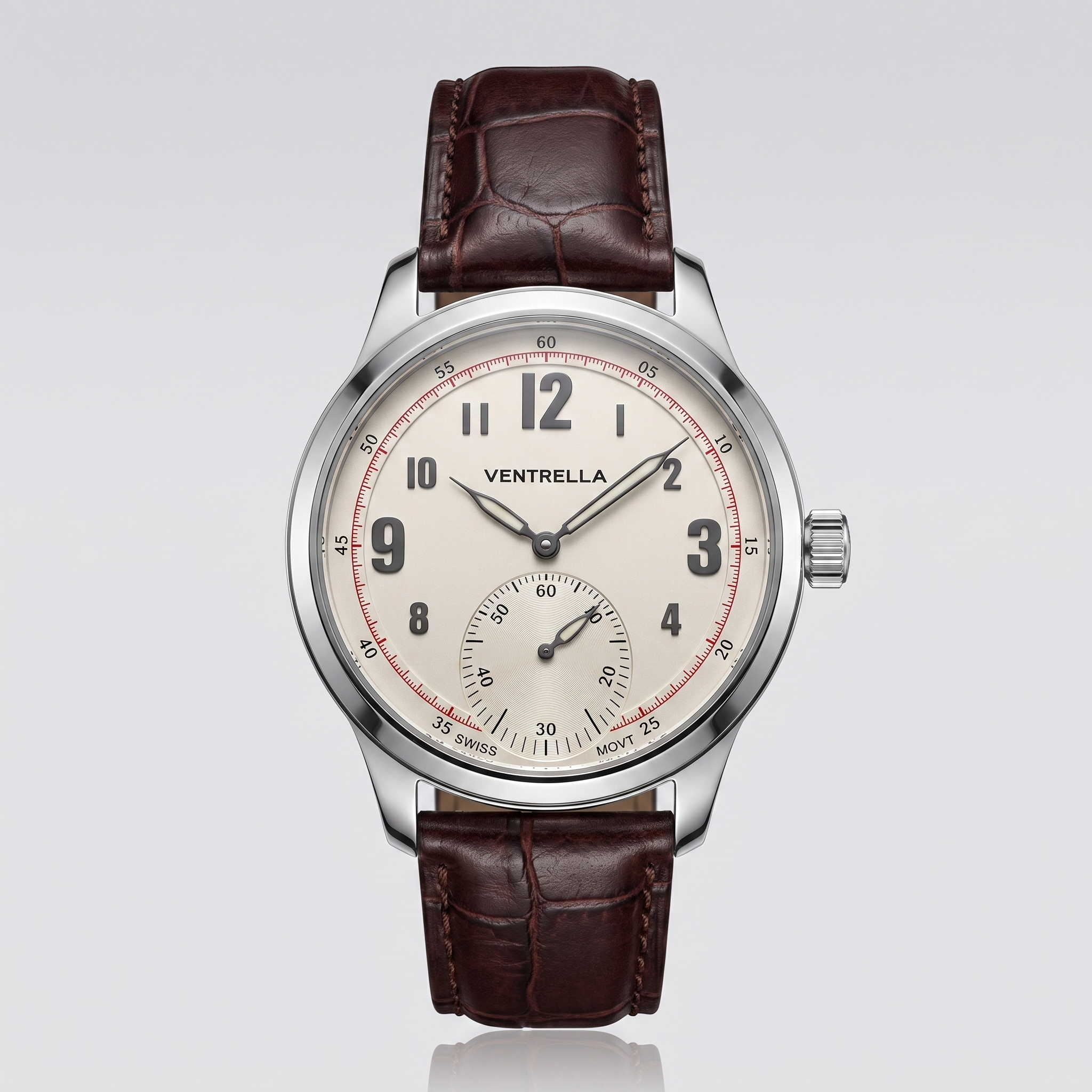 Orologio Carica Manuale bianco