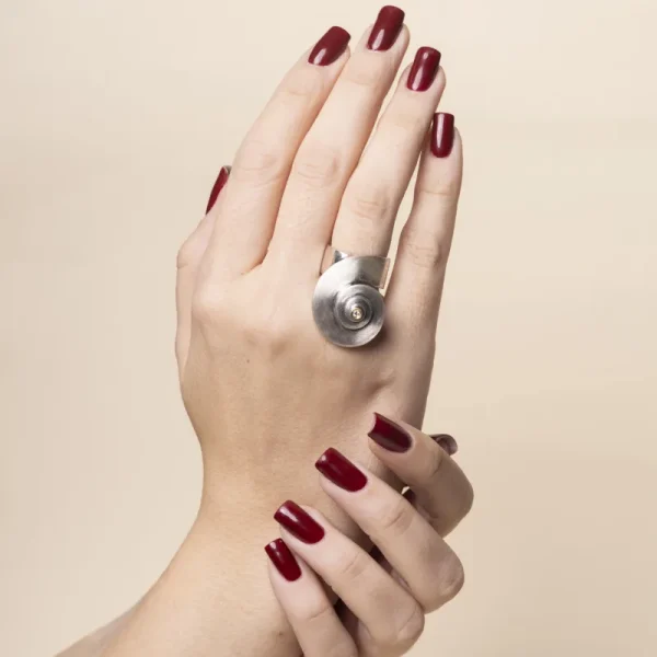 Anello Chiocciola indossato