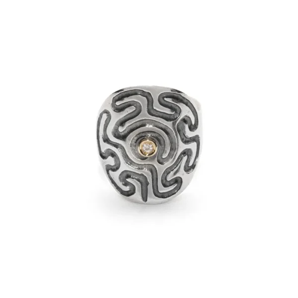 Anello Labirinto Tondo