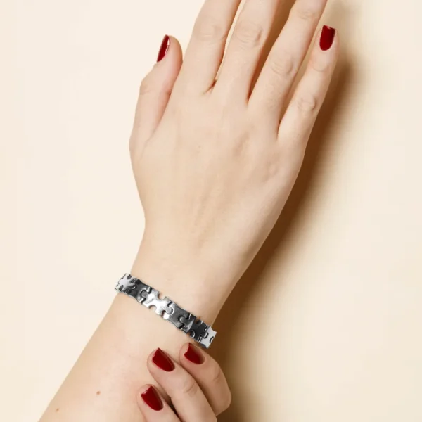 Bracciale Puzzle indossato