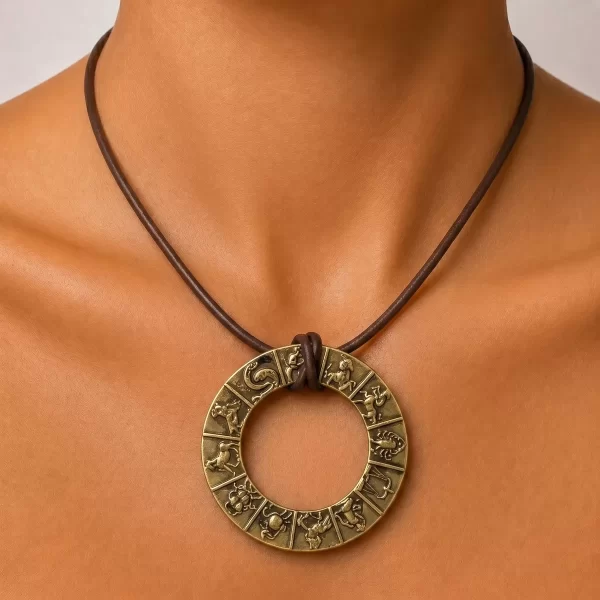 Segni Zodiacali in bronzo indossato